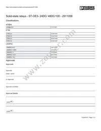 2911058 Datasheet Page 3