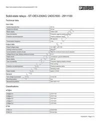 2911100 Datasheet Page 2