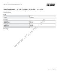 2911168 Datasheet Page 3