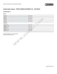 2912222 Datasheet Page 2