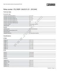 2912442 Datasheet Page 2