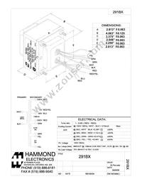 291BX Datasheet Cover