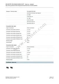 2939425 Datasheet Page 3