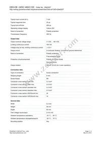 2940207 Datasheet Page 2