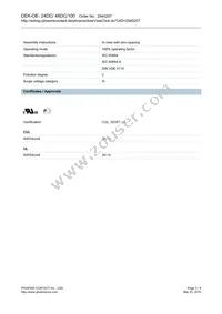 2940207 Datasheet Page 3