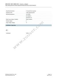 2940223 Datasheet Page 3