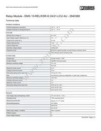 2940388 Datasheet Page 2