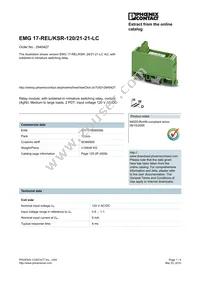 2940427 Datasheet Cover