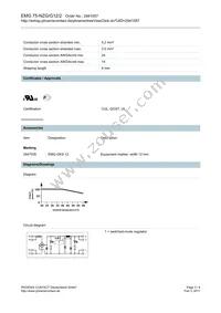 2941057 Datasheet Page 3