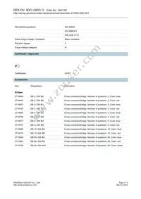 2941361 Datasheet Page 3