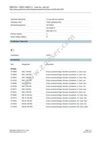 2941387 Datasheet Page 3