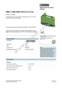 2941455 Datasheet Cover