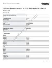 2941536 Datasheet Page 3