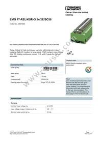 2941646 Datasheet Cover