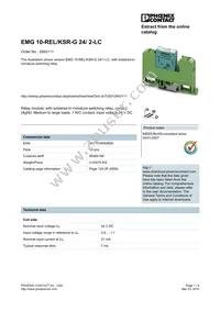 2942111 Datasheet Cover