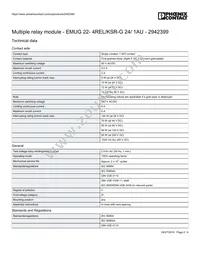 2942399 Datasheet Page 2