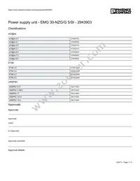 2943903 Datasheet Page 3