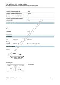 2943916 Datasheet Page 3