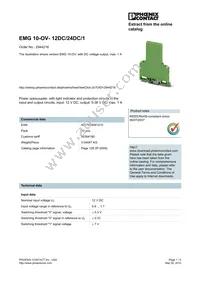 2944216 Datasheet Cover