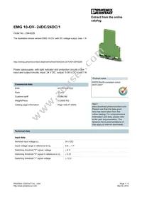 2944229 Datasheet Cover