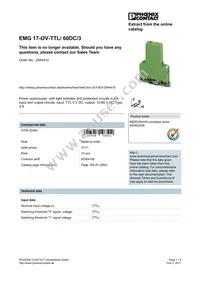 2944410 Datasheet Cover