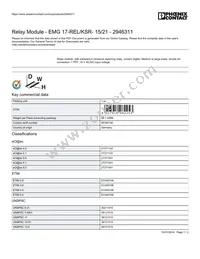 2946311 Datasheet Cover