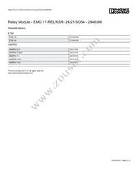 2946366 Datasheet Page 2