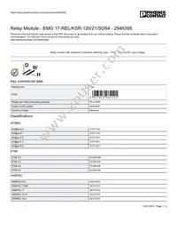 2946395 Datasheet Cover