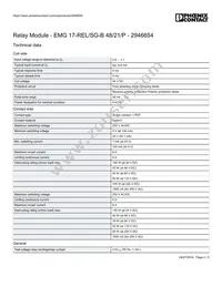 2946654 Datasheet Page 2