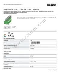 2946722 Datasheet Cover