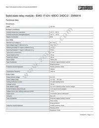 2946816 Datasheet Page 2