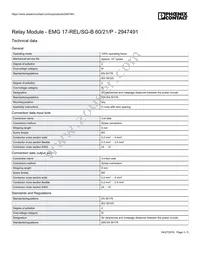 2947491 Datasheet Page 3