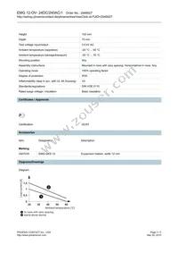 2948827 Datasheet Page 3