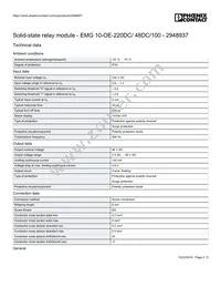 2948937 Datasheet Page 2