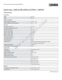 2949787 Datasheet Page 2