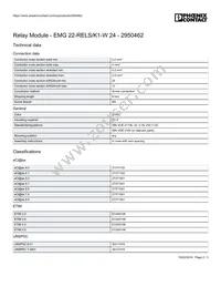 2950462 Datasheet Page 2