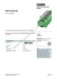 2950666 Datasheet Cover