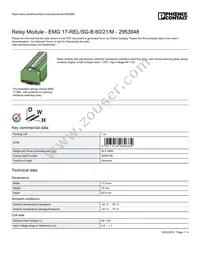 2953948 Datasheet Cover