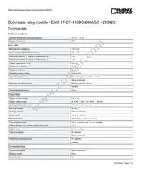 2954251 Datasheet Page 2