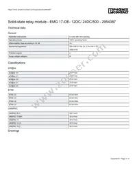 2954390 Datasheet Page 3