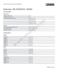 2960054 Datasheet Page 2