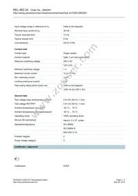 2960261 Datasheet Page 2