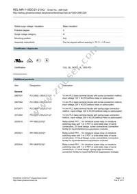 2961228 Datasheet Page 3