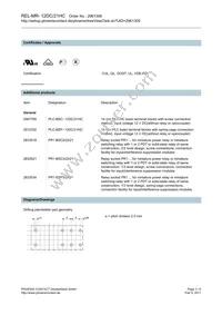 2961309 Datasheet Page 3