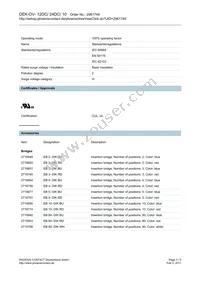 2961749 Datasheet Page 3