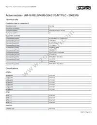 2962379 Datasheet Page 3