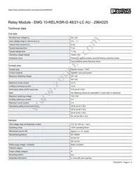 2964225 Datasheet Page 2