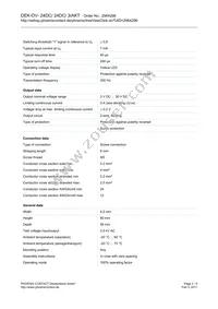 2964296 Datasheet Page 2