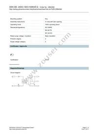 2964364 Datasheet Page 3