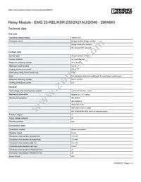 2964843 Datasheet Page 2